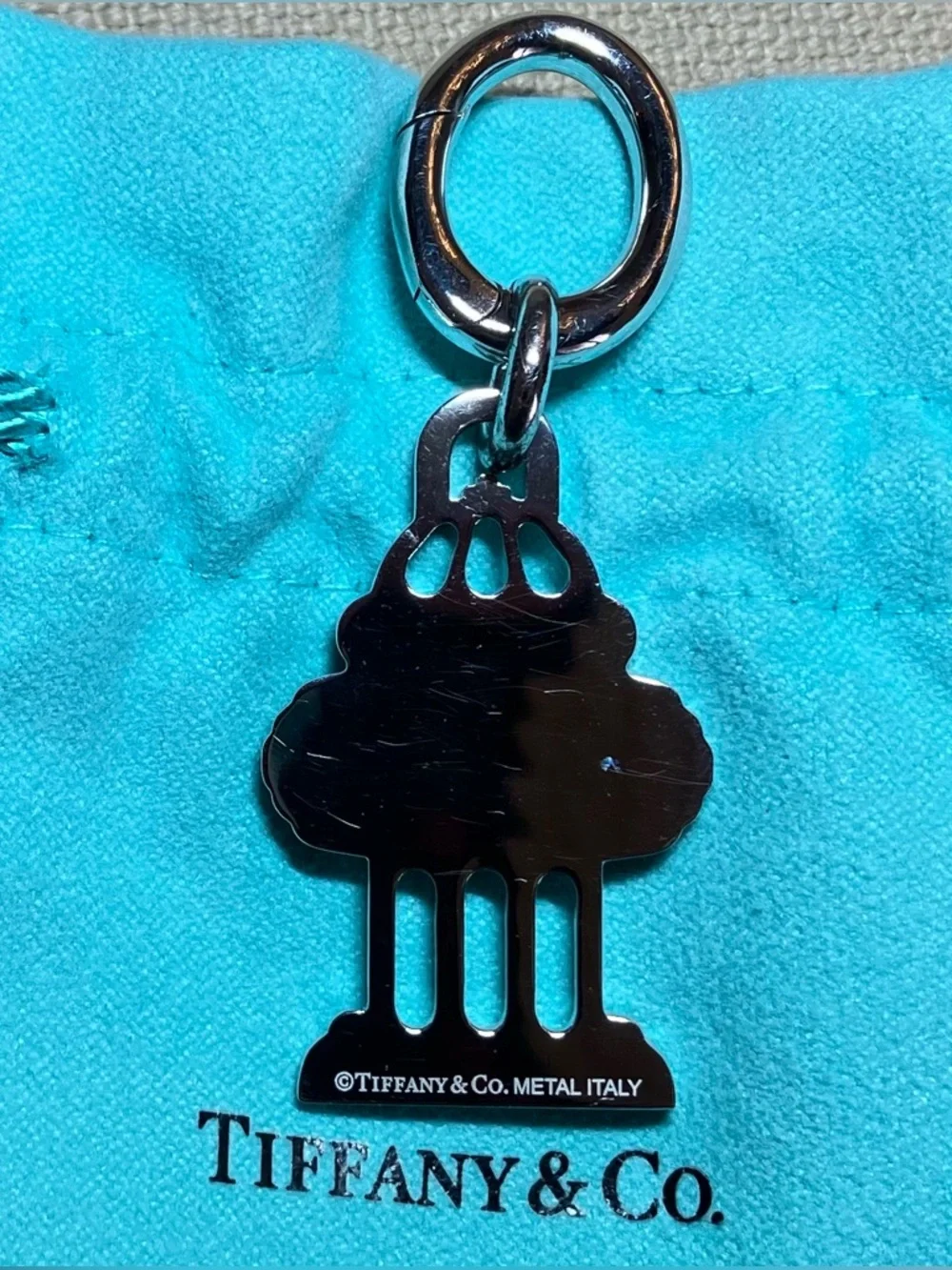 Tiffany & Co. Metal Fire Hydrant Pet Collar Charm